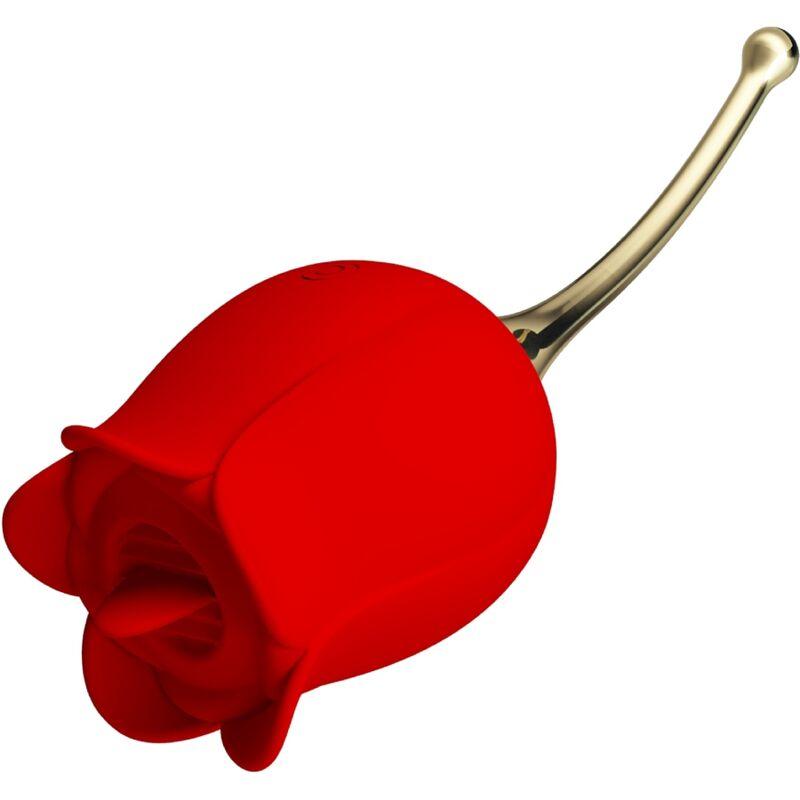 Pretty love - rose lover rosa estimuladora de clítoris 12 vibraciones rojo Pretty love - rose lover rosa estimuladora de clítoris 12 vibraciones rojo