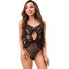 Body con encaje Livco Corsetti Paula, plano medio de frente