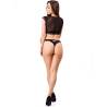 Livco Corsetti Elin negro, cuerpo entero de espaldas