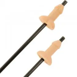 Diablo picante - bolsa 10 pajitas pene natural