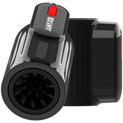 Jamyjob - vortex masturbador turbo con empuje y rotación 360 up and down