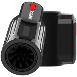 Jamyjob - vortex masturbador turbo con empuje y rotación 360 up and down