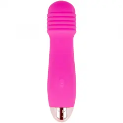 Dolce vita - vibrador recargable three rosa 7 velocidades