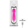 Dolce vita vibrador recargable tres rosa 10 velocidades - 3