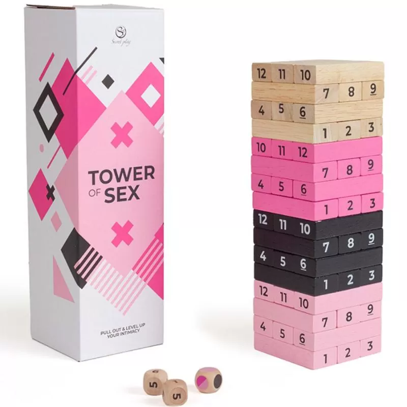 Secretplay - juego de madera tower of sex