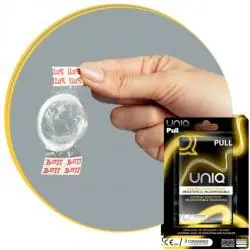 Uniq - pull preservativos con tiras sin látex 3 unidades
