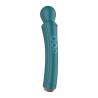 Curved Wand verde vista de lado