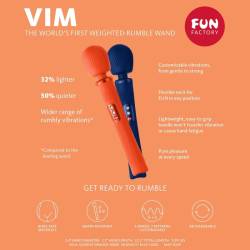 Infografía del VIM: Weighted Rumble, 32 % más ligero y 50 % más silencioso