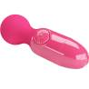 Pretty Love mini masajeador magenta tumbado