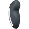 Satisfyer Tap & Climax 2 gris en tres cuartos
