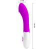 Pretty love - elemental vibrador 30 modos de vibración morado - 3