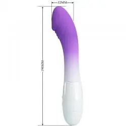 Pretty love - elemental vibrador punto g 30 vibraciones morado