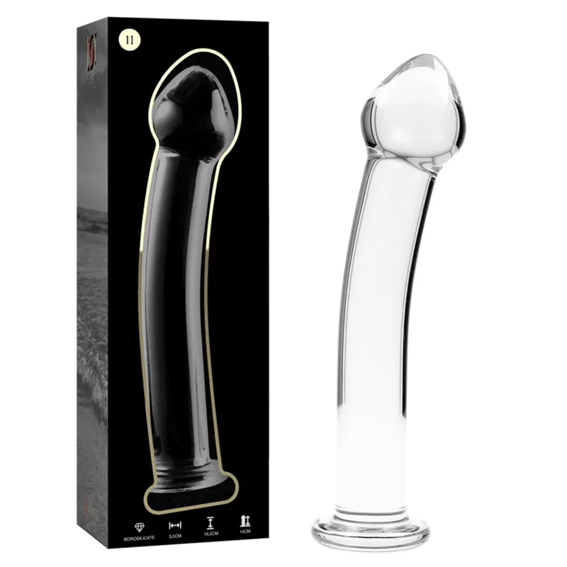 Nebula series by ibiza - modelo 11 dildo cristal borosilicato 16 cm -o- 3 cm
