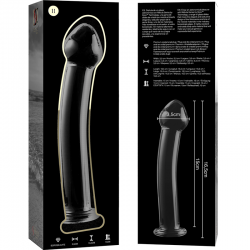 Nebula series by ibiza - modelo 11 dildo cristal borosilicato 16 cm -o- 3 cm