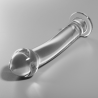 Nebula series by ibiza - modelo 11 dildo cristal borosilicato 16 cm -o- 3 cm - 5
