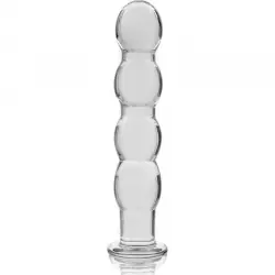 Nebula series by ibiza - modelo 10 dildo cristal borosilicato 16.5 cm -o- 3.5 cm