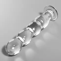 Nebula series by ibiza - modelo 10 dildo cristal borosilicato 16.5 cm -o- 3.5 cm
