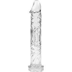 Nebula series by ibiza - modelo 12 dildo cristal borosilicato 17 cm -o- 3.5 cm