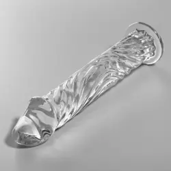 Nebula series by ibiza - modelo 12 dildo cristal borosilicato 17 cm -o- 3.5 cm