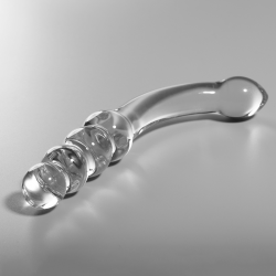 Nebula series by ibiza - modelo 14 dildo cristal borosilicato 18.5 cm -o- 3 cm