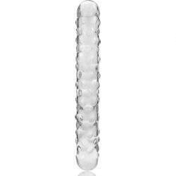 Nebula series by ibiza - modelo 15 dildo cristal borosilicato 18.5 cm -o- 3 cm