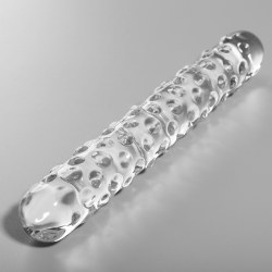 Nebula series by ibiza - modelo 15 dildo cristal borosilicato 18.5 cm -o- 3 cm
