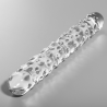 Nebula series by ibiza - modelo 15 dildo cristal borosilicato 18.5 cm -o- 3 cm - 5