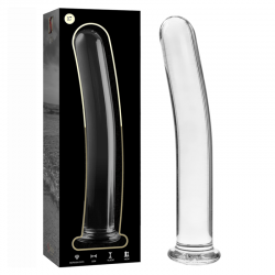 Nebula series by ibiza - modelo 17 dildo cristal borosilicato 18.5 cm -o- 3 cm