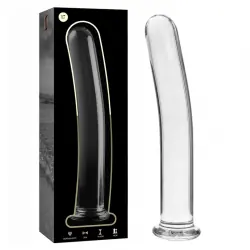 Nebula series by ibiza - modelo 17 dildo cristal borosilicato 18.5 cm -o- 3 cm