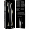 Nebula series by ibiza - modelo 17 dildo cristal borosilicato 18.5 cm -o- 3 cm - 4