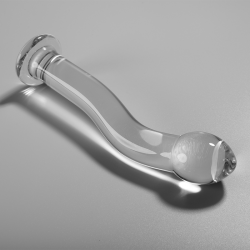 Nebula series by ibiza - modelo 18 dildo cristal borosilicato 18.5 cm -o- 3.5 cm