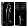 Nebula series by ibiza - modelo 19 dildo cristal borosilicato 18.5 cm -o- 4 cm - 4
