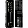 Nebula series by ibiza - modelo 20 dildo cristal borosilicato 20.5 cm -o- 3 cm - 4