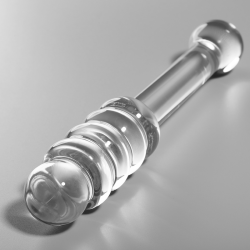 Nebula series by ibiza - modelo 20 dildo cristal borosilicato 20.5 cm -o- 3 cm