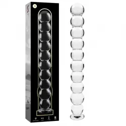 Nebula series by ibiza - modelo 22 dildo cristal borosilicato 21.5 cm -o- 2.5 cm