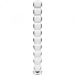 Nebula series by ibiza - modelo 22 dildo cristal borosilicato 21.5 cm -o- 2.5 cm