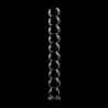 Nebula series by ibiza - modelo 22 dildo cristal borosilicato 21.5 cm -o- 2.5 cm - 4