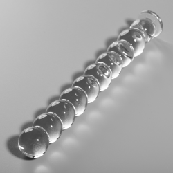 Nebula series by ibiza - modelo 22 dildo cristal borosilicato 21.5 cm -o- 2.5 cm