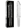 Nebula series by ibiza - modelo 24 dildo cristal borosilicato 28.5 cm -o- 5 cm - 1