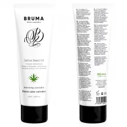 Bruma - gel deslizante con aceite de semilla efecto calor sabor cannabis 100 ml Bruma - gel deslizante con aceite de semilla efecto calor sabor cannabis 100 ml