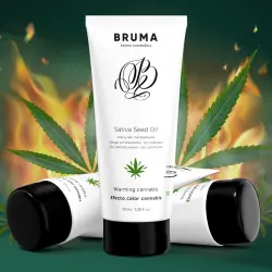 Bruma - gel deslizante con aceite de semilla efecto calor sabor cannabis 100 ml Bruma - gel deslizante con aceite de semilla efecto calor sabor cannabis 100 ml