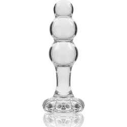 Nebula series by ibiza - modelo 1 plug cristal borosilicato 10.5 cm -o- 3 cm