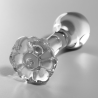 Nebula series by ibiza - modelo 2 plug cristal borosilicato 11 cm -o- 3.5 cm - 5