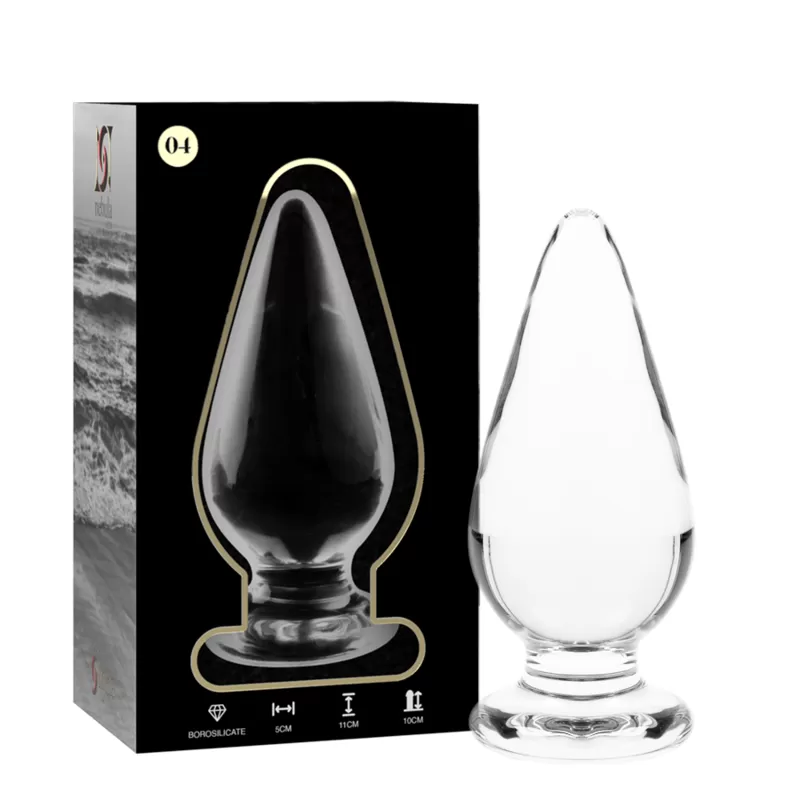 Nebula series by ibiza - modelo 4 plug cristal borosilicato 11 cm -o- 5 cm