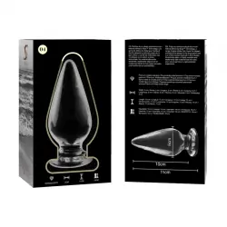 Nebula series by ibiza - modelo 4 plug cristal borosilicato 11 cm -o- 5 cm