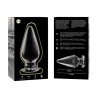 Nebula series by ibiza - modelo 4 plug cristal borosilicato 11 cm -o- 5 cm - 4
