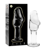 Nebula series by ibiza - modelo 6 plug cristal borosilicato 12.5 cm -o- 4 cm - 1