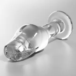 Nebula series by ibiza - modelo 6 plug cristal borosilicato 12.5 cm -o- 4 cm