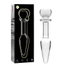 Nebula series by ibiza - modelo 7 plug cristal borosilicato 13.5 cm -o- 3 cm - 1
