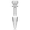 Nebula series by ibiza - modelo 7 plug cristal borosilicato 13.5 cm -o- 3 cm - 3